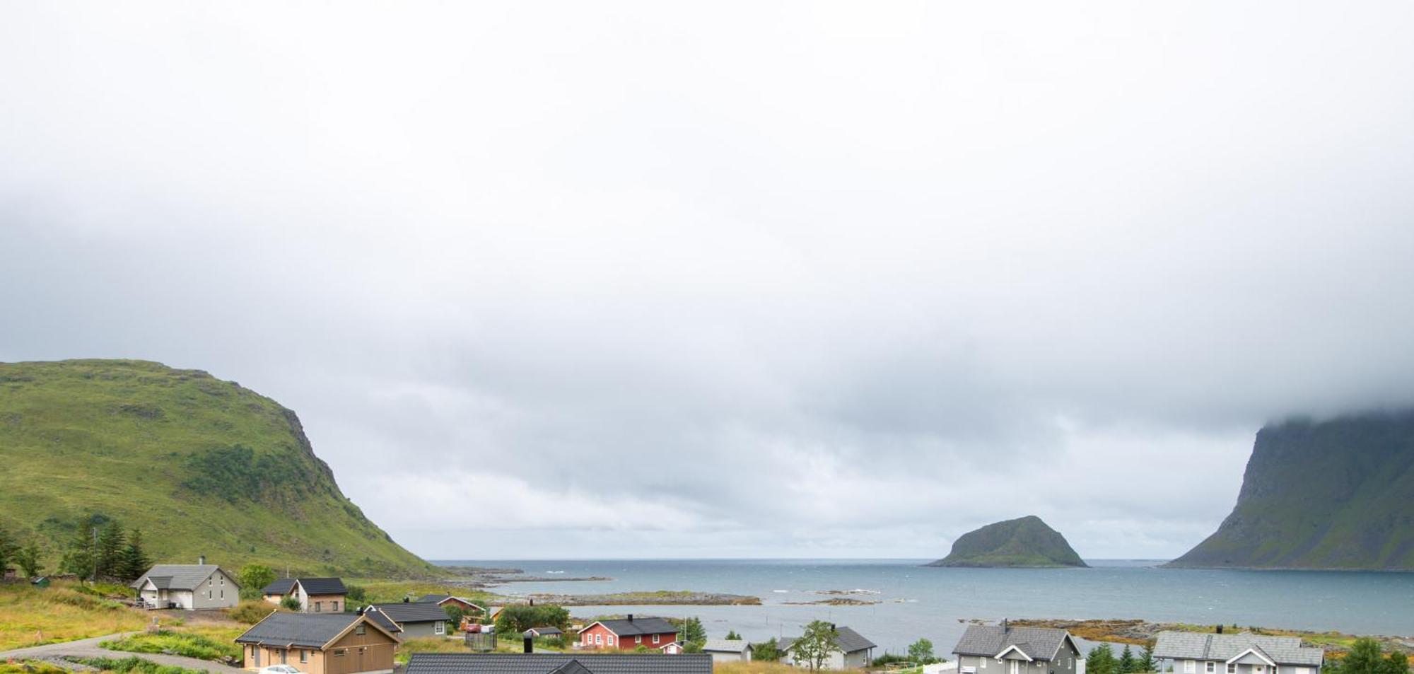 Haukland Beach Panorama Offersoya Exterior foto
